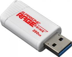 Patriot Pendrive Rage Prime 250 GB bílý/červený