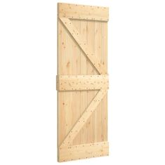 Vidaxl Posuvné dveře 70 x 210 cm masivní borové dřevo