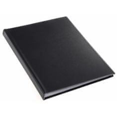 Greatstore rillstab Katalogová kniha A4 50 kapes černá