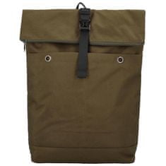 Newberry Praktický látkový batoh na notebook Lauko, khaki
