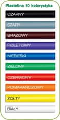 BTS Netoxická školní plastelína 10 barev