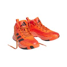Adidas Boty basketbalové oranžové 38 EU Cross EM UP 5 K Wide JR