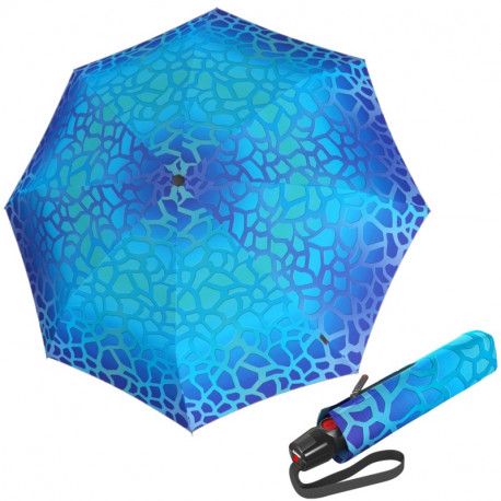 Knirps T.200 HEAL BLUE - elegantní dámský plně automatický deštník