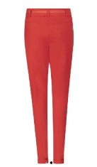 červené legínové kalhoty se zipy Velikost: M