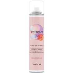 Inebrya Ice Cream Dry-T - Suchý šampon na vlasy, který oživí váš účes, Neutralizace nepříjemných pachů,. Žádné stopy a skvrny, 200ml