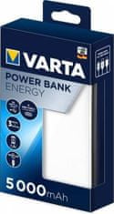 Varta Powerbanka Energy 5000mAh White
