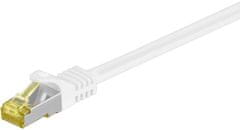 MICRONET MicroConnect patch kabel S/FTP, RJ45, Cat7, 20m, bílá