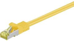 MICRONET MicroConnect patch kabel S/FTP, RJ45, Cat7, 15m, žlutá