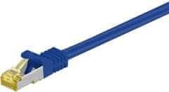 MICRONET MicroConnect patch kabel S/FTP, RJ45, Cat7, 1m, modrá