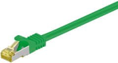 MICRONET MicroConnect patch kabel S/FTP, RJ45, Cat7, 1m, zelená
