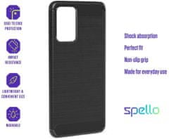 EPICO Spello by odolný silikonový kryt pro Samsung Galaxy S23 Ultra 5G, černá