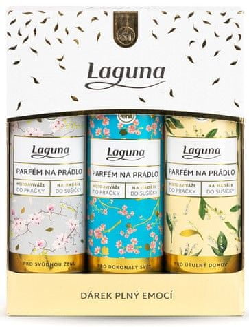 Levně Laguna dárkový balíček parfémů na prádlo Domov
