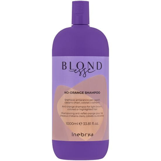 Inebrya Blondesse - Šampon chránící barvu, Dodává vlasům krásný lesk, Účinně hydratuje vlasy, 1000ml
