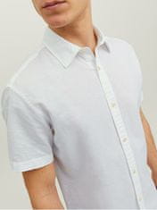 Jack&Jones Pánská košile JJESUMMER Slim Fit 12220136 White (Velikost L)