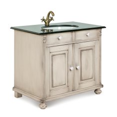 Svět pokladů Koupelnová skříňka s žulovou deskou ve stylu Provence IDART 0065 G