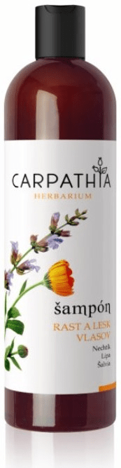 Levně Carpathia Herbarium Šampon na růst a lesk vlasů 350 ml