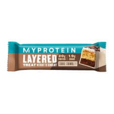 MyProtein 6 Layer Bar - šestivrstvá proteinová tyčinka 60 g Příchuť: Vanilla Birthday Cake