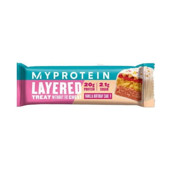 MyProtein 6 Layer Bar - šestivrstvá proteinová tyčinka 60 g Příchuť: Triple Chocolate Fudge