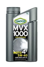 YACCO Motorový olej YACCO MVX 1000 4T 5W40, YACCO (1 l)