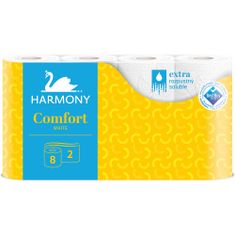 Toaletní papír HARMONY Comfort 8ks/2vr. - 2 balení