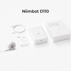 Termotiskárna NIIMBOT D110 + role štítků