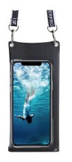TopQ Univerzální vodotěsné pouzdro na mobil Style černé 95252
