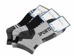 Kraftika 3pár (vel. 43-47) mix náhodný tmavý pánské bavlněné ponožky