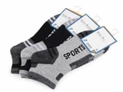 Kraftika 3pár (vel. 43-47) mix náhodný tmavý pánské bavlněné ponožky