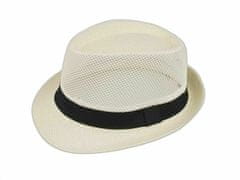 Kraftika 1ks krémová světlá letní klobouk / slamák unisex