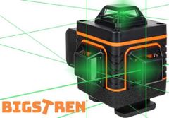 BIGSTREN Bigstren 18763 16řádkový 360stupňový laserový nivelační přístroj, černý 15932