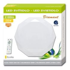 Ecolite Ecolite LED sv. stropní vč. dálk. ovl.,50W,4100lm,bílé WZSD-50W/LED