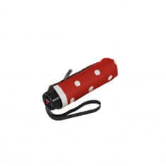 Knirps T.020 DOT ART RED - ultralehký skládací deštník