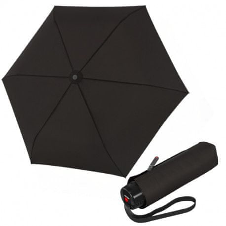 Knirps T.020 Black - ultralehký skládací deštník