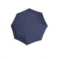 Knirps A.050 2DANCE BLUE - elegantní dámský skládací deštník