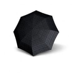 Knirps T.200 PRINTS CHECK - elegantní pánský plně automatický deštník