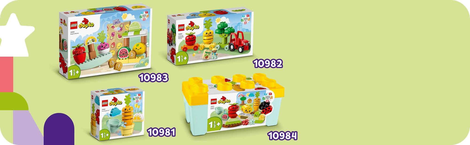 LEGO DUPLO 10983 Bio farmářský trh