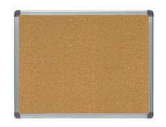 rocada Korková tabule / nástěnka Rocada 6200, 60x45 cm, korková v hliníkovém rámu