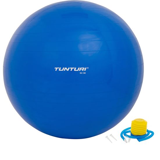 Tunturi Gymnastický míč TUNTURI 90 cm modrý