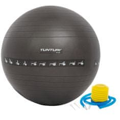 Tunturi Gymnastický míč TUNTURI zesílený 65 cm černý