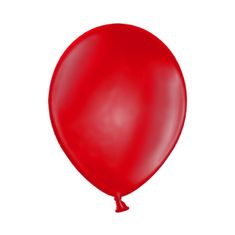 PartyDeco Balonek METALIK - Ø25 cm - červená (100 ks/bal)