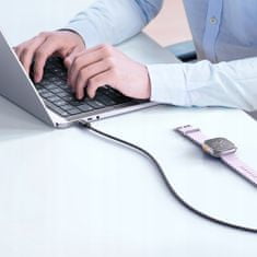 Mcdodo Kabel USB-C, Výkonný, Superrychlý, Mcdodo, 100W, 1,2M, fialový CA-3652