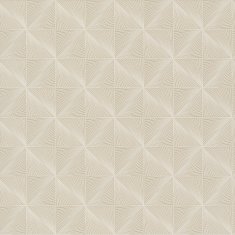 Béžová geometrická vliesová tapeta na zeď, CU3303, Cumaru, Grandeco, 0,53 x 10,05 m