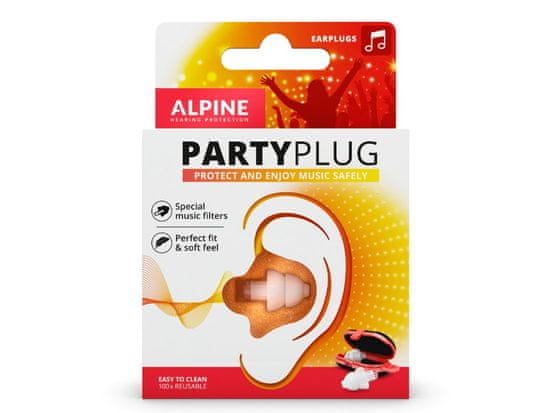 ALPINE Hearing Alpine PartyPlug - špunty do uší