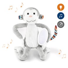 Opička MAX - plyšové noční světlo s melodiemi