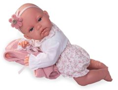 Antonio Juan 70358 Toneta realistická panenka miminko se speciální pohybovou funkcí
