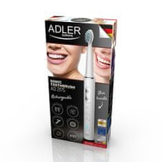 Adler Sonický zubní kartáček - 30 000 otáček za minutu