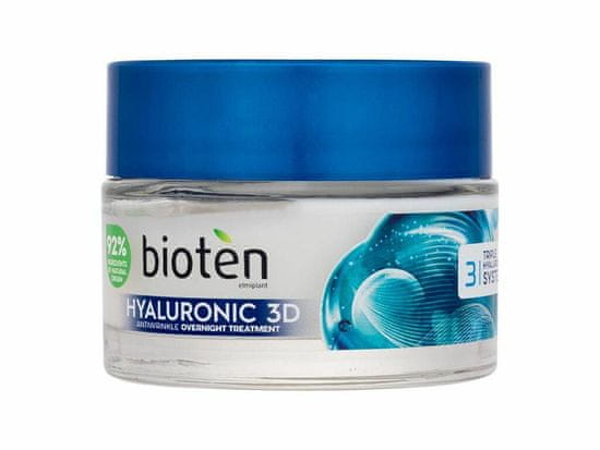 Bioten 50ml hyaluronic 3d antiwrinkle overnight cream