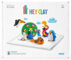 TM Toys HEY CLAY Plastická hmota Velká sada Ptáci
