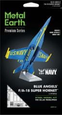 Metal Earth 3D puzzle F/A-18 Super Hornet - Blue Angels (ICONX)