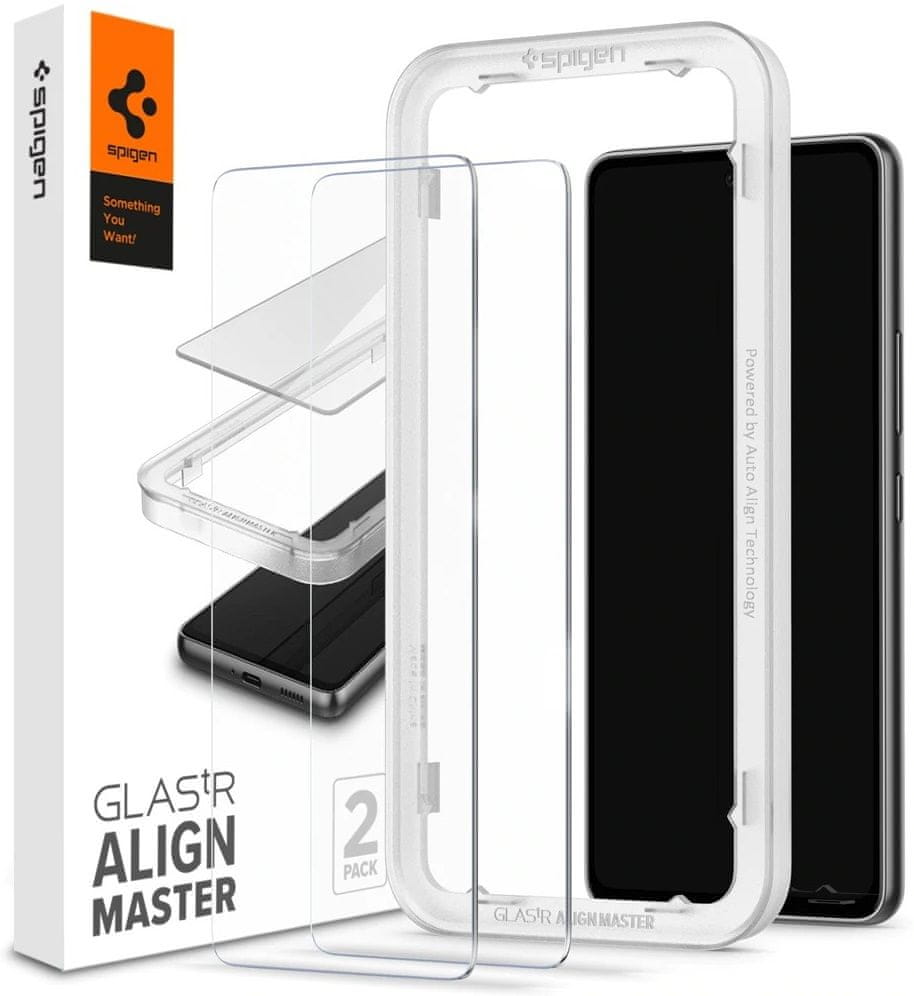 Levně Spigen AlignMaster Glas.tR 2 Pack - Samsung Galaxy A53 5G, AGL04306